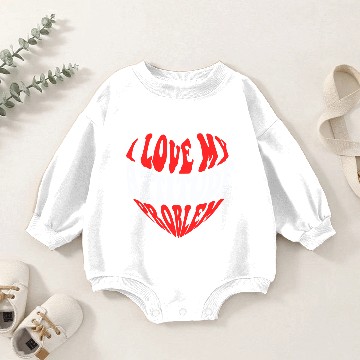 Discover I Love My Attitude Problem - Problem Lovers Baby Romper Sweatshirts