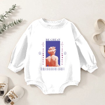 Discover Be Great Baby Romper Sweatshirts