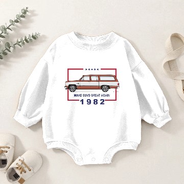 Discover 1982 Bronze Baby Romper Sweatshirts