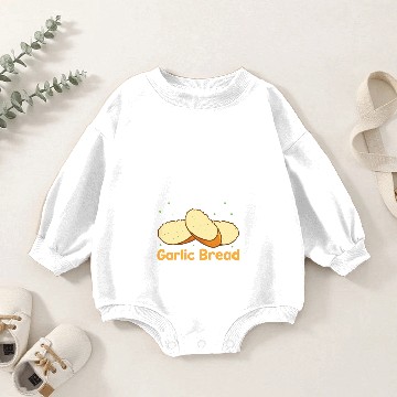 Discover This Is My Human Costume Im Really A Garlic Bread Baby Romper Sweatshirts