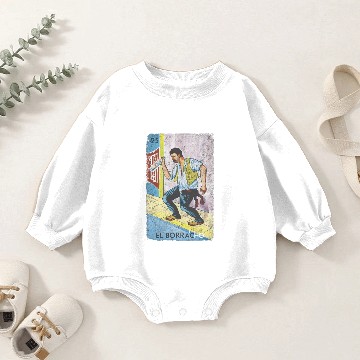 Discover El Borracho Baby Romper Sweatshirts
