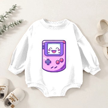 Discover Cute Gameboy Baby Romper Sweatshirts