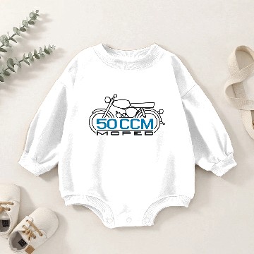 Discover 50ccm Motorcycle Moped S50 Emblem Baby Romper Sweatshirts