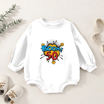 Discover 1973, 50th birthday anniversary Baby Romper Sweatshirts