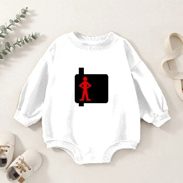 Discover Traffic Sign Baby Romper Sweatshirts