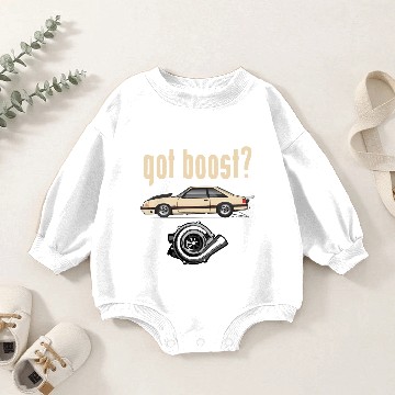 Discover GOT BOOST Sand Beige Baby Romper Sweatshirts