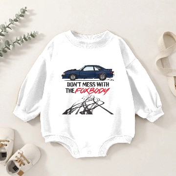 Discover foxbody Shadow Blue Baby Romper Sweatshirts