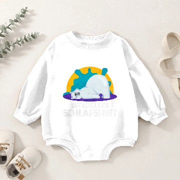 Discover Official Sleep Baby Romper Sweatshirts Polar Bear