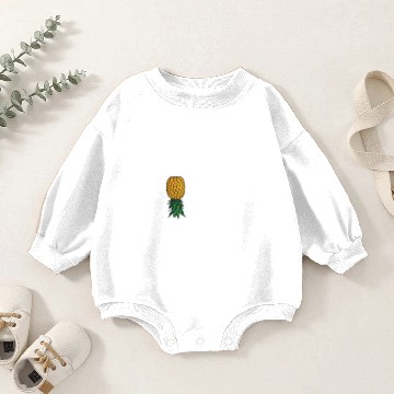 Discover Upside Down Pineapple Swinger Two Seater Baby Romper Sweatshirts