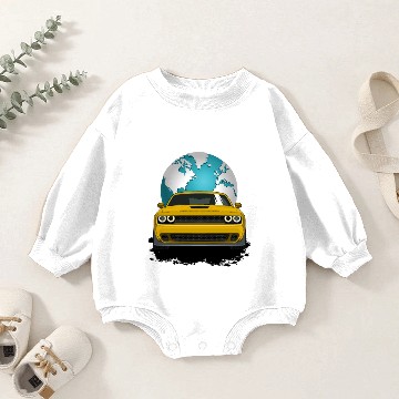 Discover CHALLENGER HELLCAT RT SRT8 SCATPACK SRT392 DEMON Baby Romper Sweatshirts