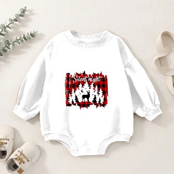 Discover Queen bundle Silent night sublimation Baby Romper Sweatshirts