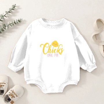 Discover Funny Easter, chicks DIG ME Baby Romper Sweatshirts