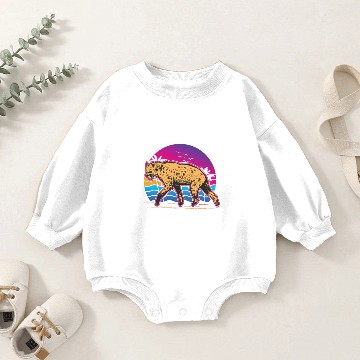 Discover Hyena Gift Aardwolf Baby Romper Sweatshirts