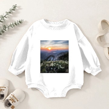 Discover FAITH can move mountains Baby Romper Sweatshirts