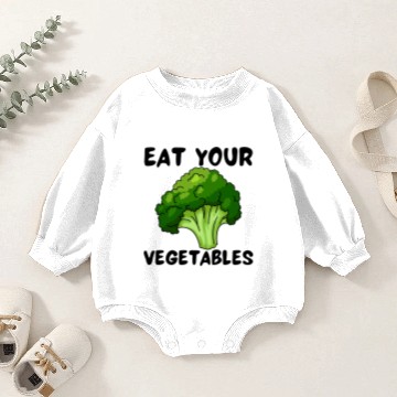 Discover eat vegetables Baby Romper Sweatshirts