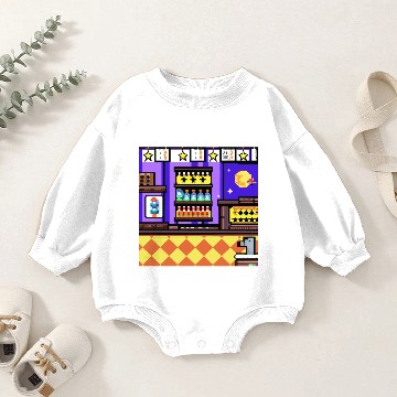 Discover Retro Future Nostalgic Gameboy Retrogaming Design Baby Romper Sweatshirts
