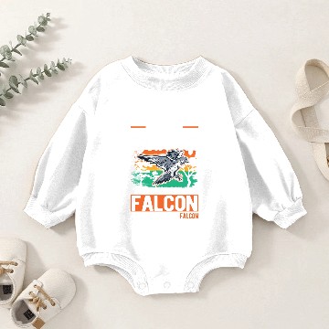 Discover Always Be Yourself Falcon Falconry Baby Romper Sweatshirts