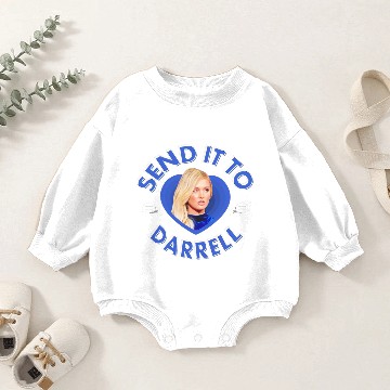Discover Send It To Darrell Baby Romper Sweatshirts
