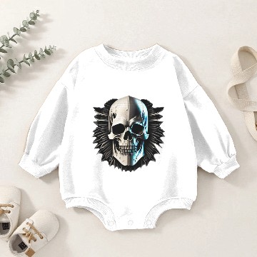 Discover Totenkopf Baby Romper Sweatshirts