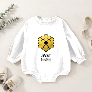 Discover James Webb Space Telescope Baby Romper Sweatshirts