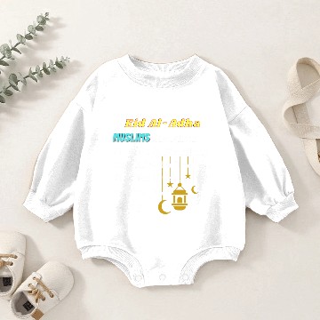 Discover Eid Al Adha in Islam Baby Romper Sweatshirts