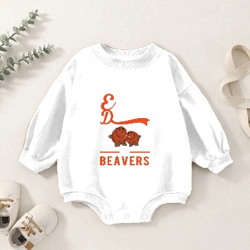 Discover Easily Distracted By Beavers Beaver Baby Romper Sweatshirts