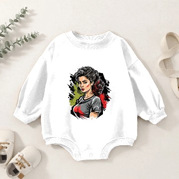 Discover BAD LADY Baby Romper Sweatshirts