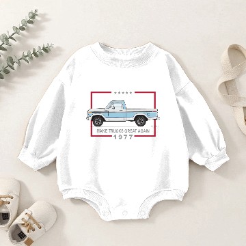 Discover make Light Blue Baby Romper Sweatshirts