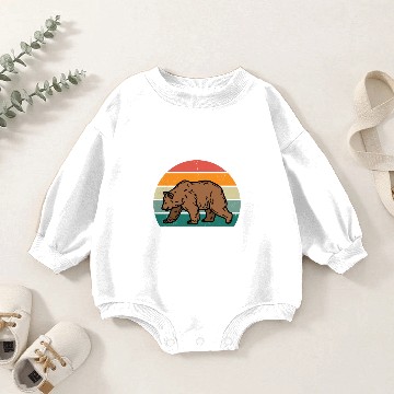 Discover Do Not Poke The Bear Baby Romper Sweatshirts