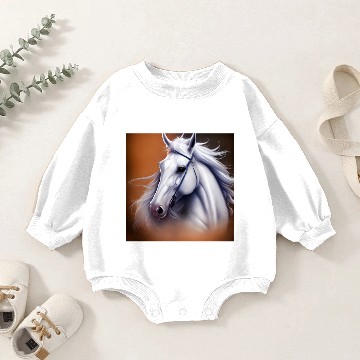 Discover Embroidered Elegance. Baby Romper Sweatshirts