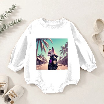 Discover Ace Batwing Baby Romper Sweatshirts