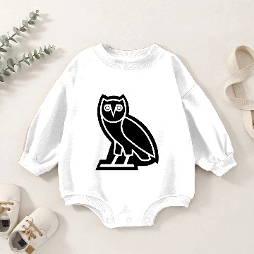 Discover night owl Baby Romper Sweatshirts