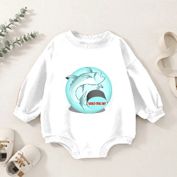 Discover tuna day Baby Romper Sweatshirts
