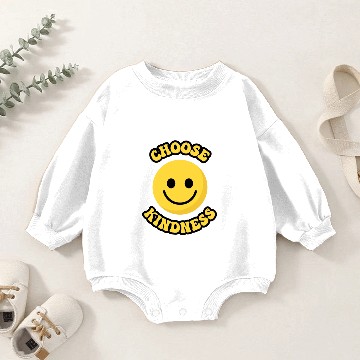 Discover Choose Kindness Teacher Baby Romper Sweatshirts