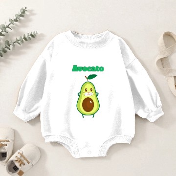 Discover avocado cat45 Baby Romper Sweatshirts