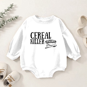 Discover Cereal Killer Baby Romper Sweatshirts