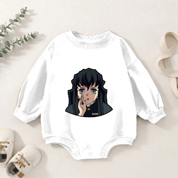 Discover demon Muichiro Tokito Speaks Baby Romper Sweatshirts