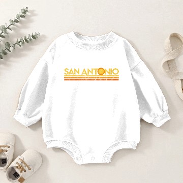 Discover San Antonio Texas Baby Romper Sweatshirts