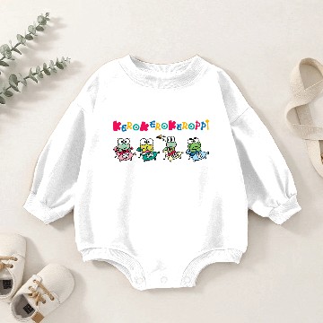 Discover Keroppi School Baby Romper Sweatshirts