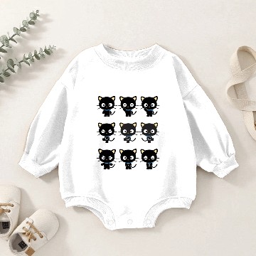Discover Chococat Moods Swea Baby Romper Sweatshirts