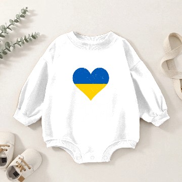 Discover I Stand With Ukraine Stop Putin Stop War Support U Baby Romper Sweatshirts