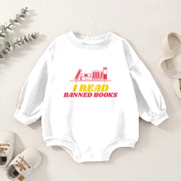 Discover I Read Banned Books Baby Romper Sweatshirts