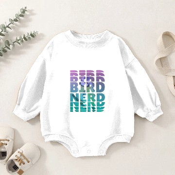 Discover Bird Nerd Birds Lover Baby Romper Sweatshirts