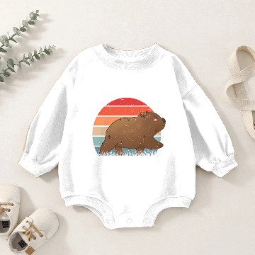 Discover Wombat Wombat Baby Romper Sweatshirts
