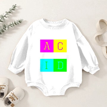 Discover Acid house Baby Romper Sweatshirts