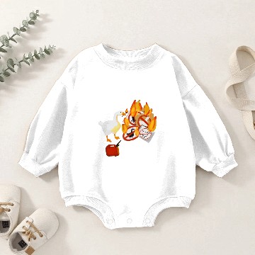 Discover No Gods No Masters Baby Romper Sweatshirts
