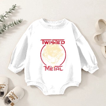 Discover Twisted Metal Sweet Tooth Circle Baby Romper Sweatshirts