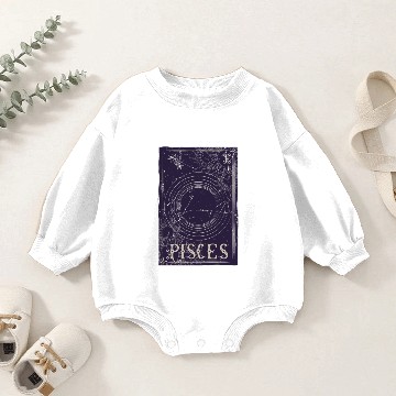 Discover Pisces Baby Romper Sweatshirts