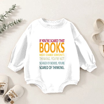 Discover Read Banned Books Baby Romper Sweatshirts