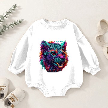 Discover Tasmanian Devil Colorful Baby Romper Sweatshirts